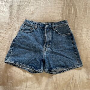 & Other Stories Blue Jean Shorts